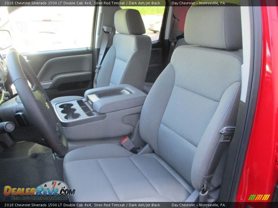 2016 Chevrolet Silverado 1500 LT Double Cab 4x4 Siren Red Tintcoat / Dark Ash/Jet Black Photo #10