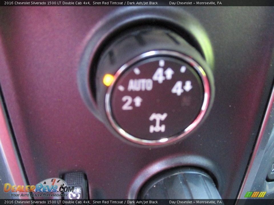 2016 Chevrolet Silverado 1500 LT Double Cab 4x4 Siren Red Tintcoat / Dark Ash/Jet Black Photo #13