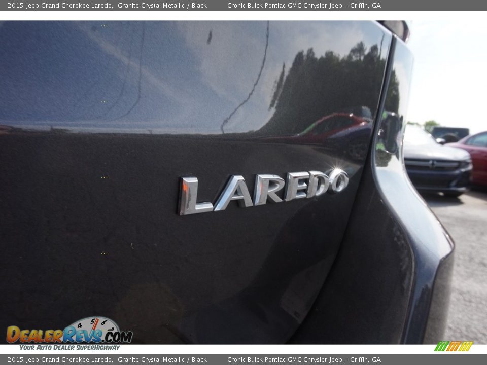 2015 Jeep Grand Cherokee Laredo Granite Crystal Metallic / Black Photo #16