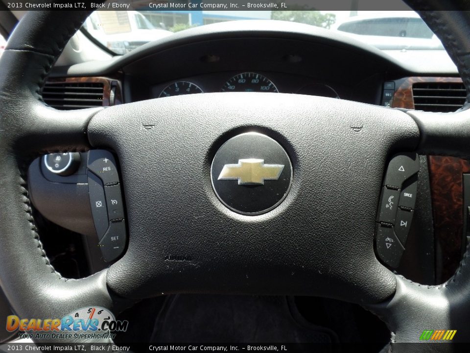 2013 Chevrolet Impala LTZ Black / Ebony Photo #22