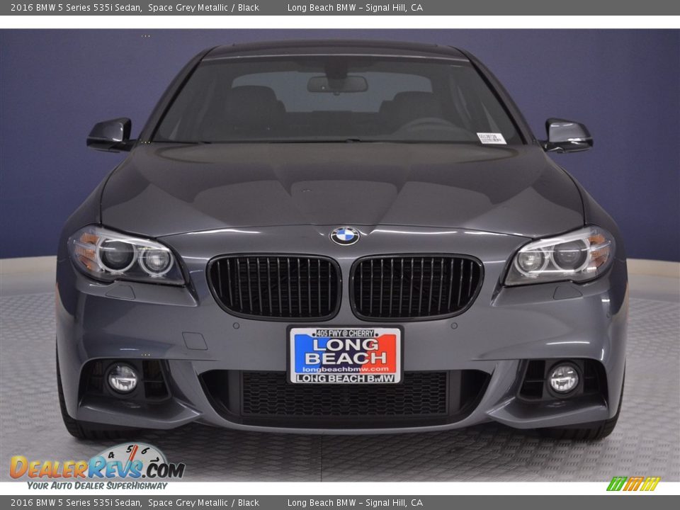 2016 BMW 5 Series 535i Sedan Space Grey Metallic / Black Photo #2