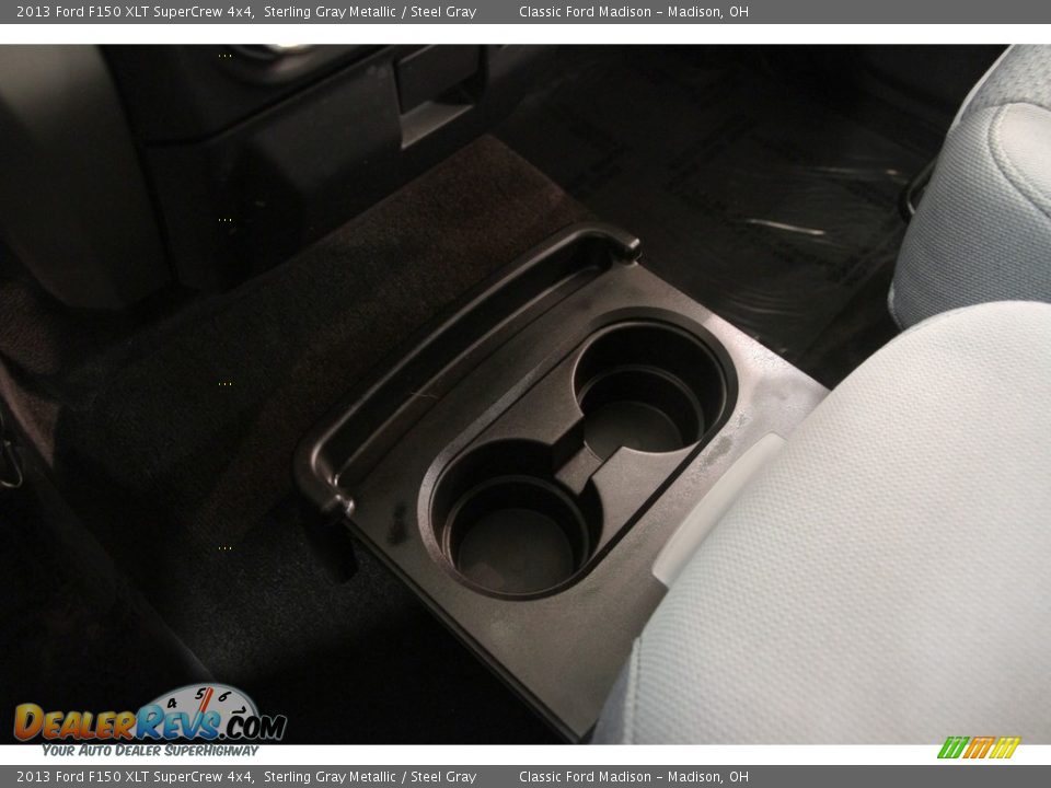 2013 Ford F150 XLT SuperCrew 4x4 Sterling Gray Metallic / Steel Gray Photo #7