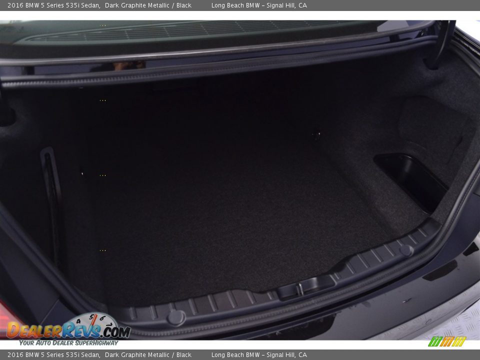 2016 BMW 5 Series 535i Sedan Dark Graphite Metallic / Black Photo #9