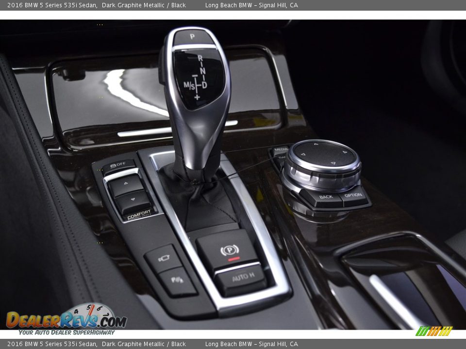 2016 BMW 5 Series 535i Sedan Dark Graphite Metallic / Black Photo #12