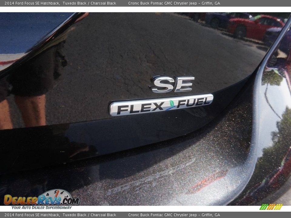 2014 Ford Focus SE Hatchback Tuxedo Black / Charcoal Black Photo #16