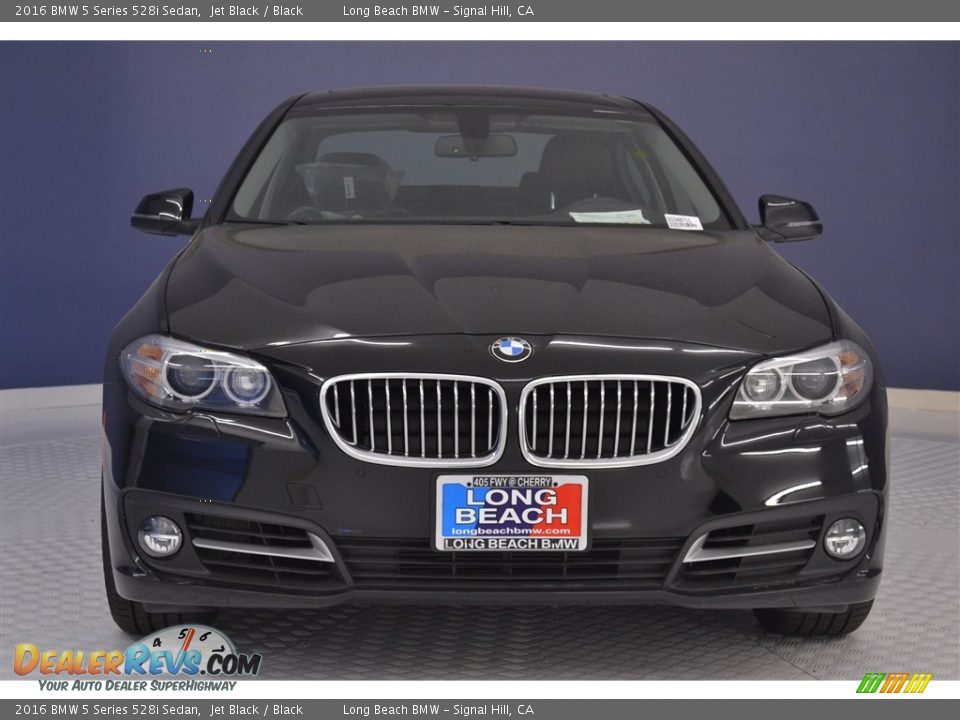 2016 BMW 5 Series 528i Sedan Jet Black / Black Photo #2