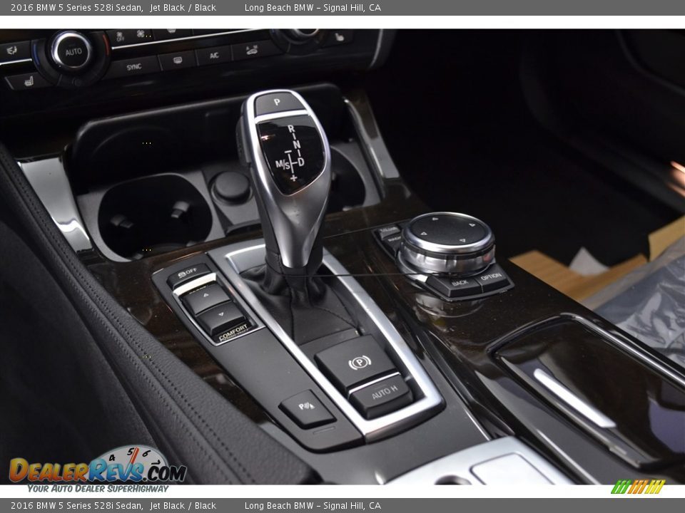2016 BMW 5 Series 528i Sedan Jet Black / Black Photo #12