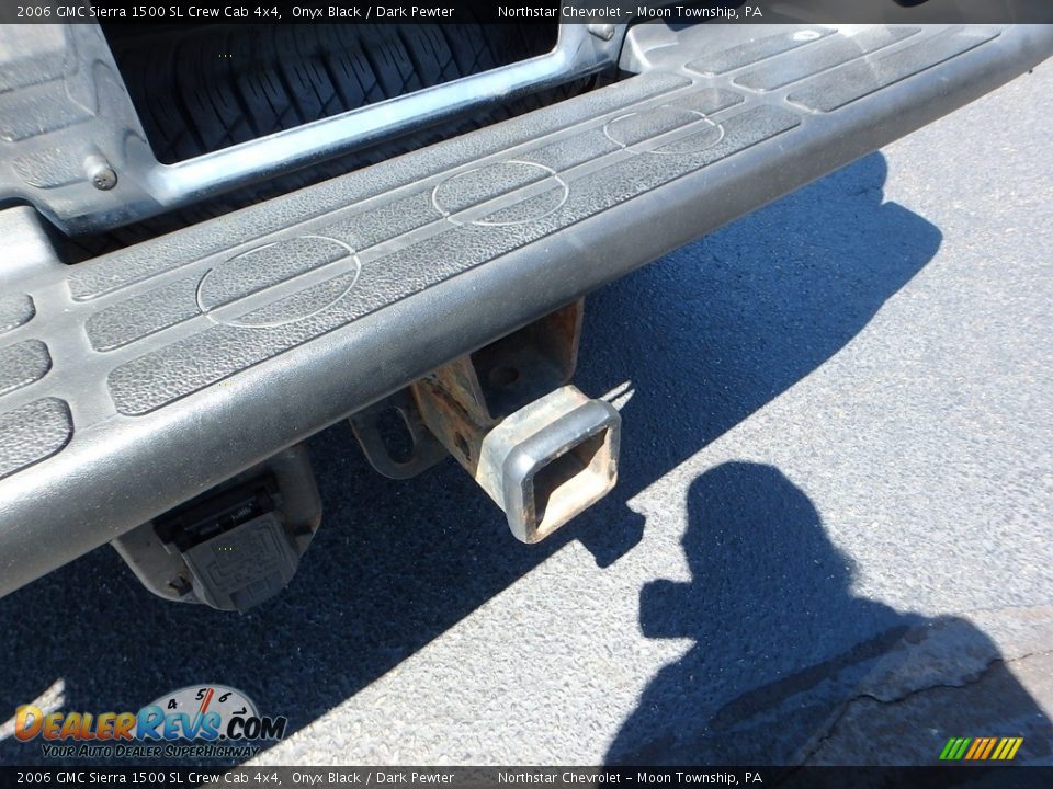 2006 GMC Sierra 1500 SL Crew Cab 4x4 Onyx Black / Dark Pewter Photo #7