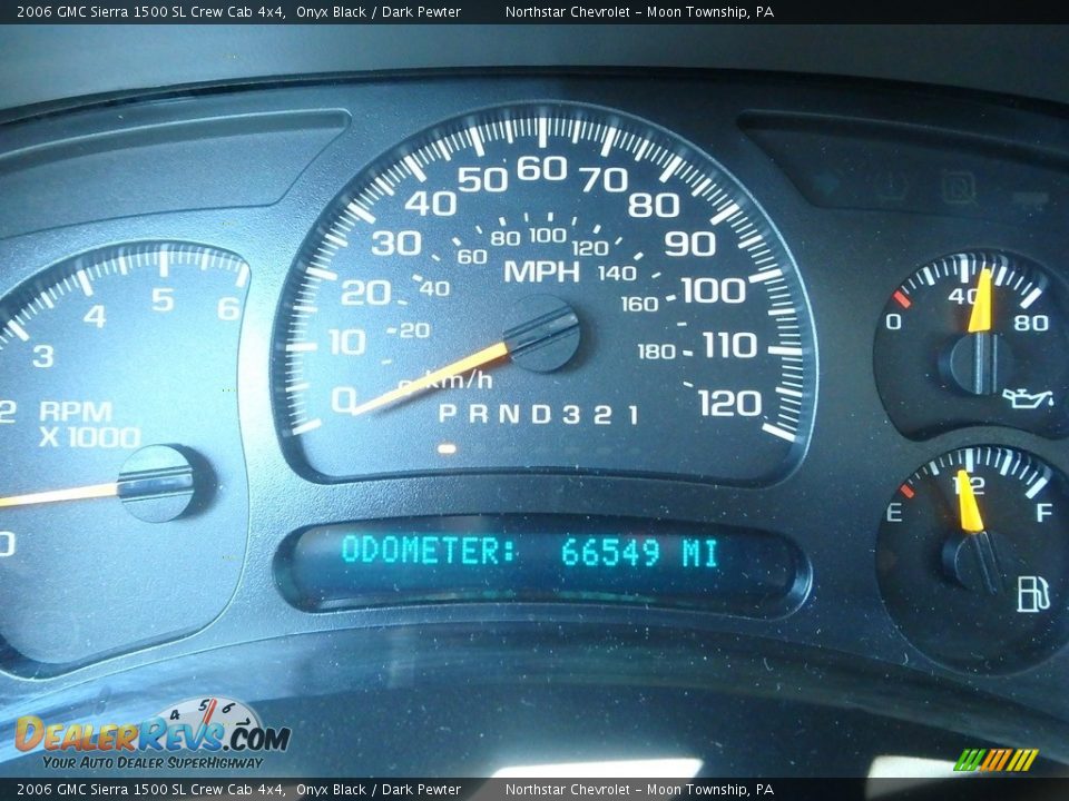 2006 GMC Sierra 1500 SL Crew Cab 4x4 Onyx Black / Dark Pewter Photo #30