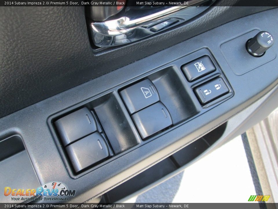 2014 Subaru Impreza 2.0i Premium 5 Door Dark Gray Metallic / Black Photo #14