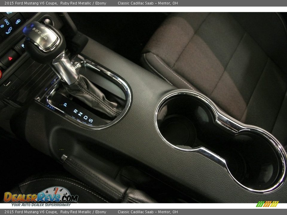 2015 Ford Mustang V6 Coupe Ruby Red Metallic / Ebony Photo #19