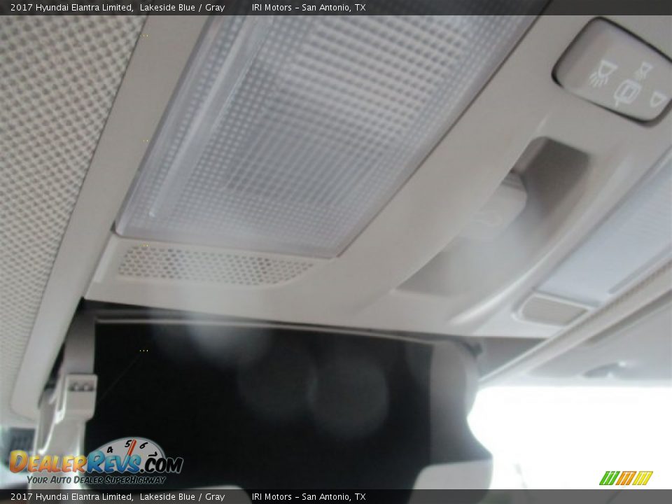 2017 Hyundai Elantra Limited Lakeside Blue / Gray Photo #20