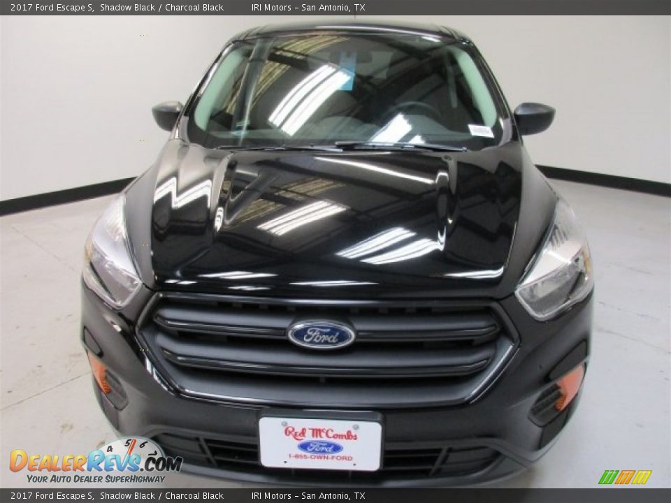 2017 Ford Escape S Shadow Black / Charcoal Black Photo #3