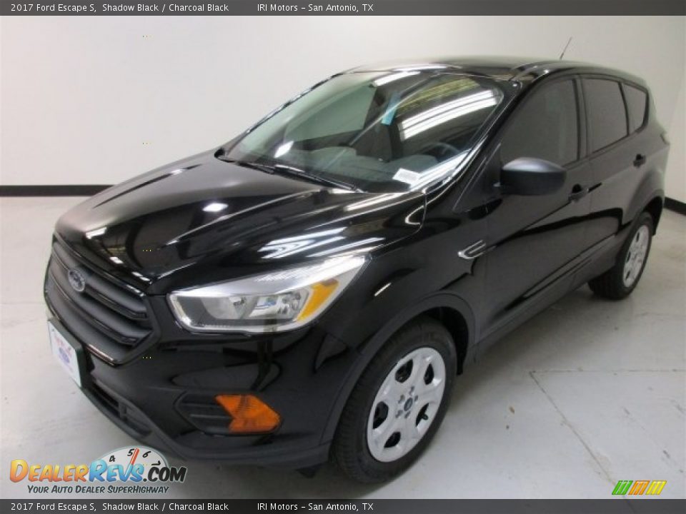 2017 Ford Escape S Shadow Black / Charcoal Black Photo #4