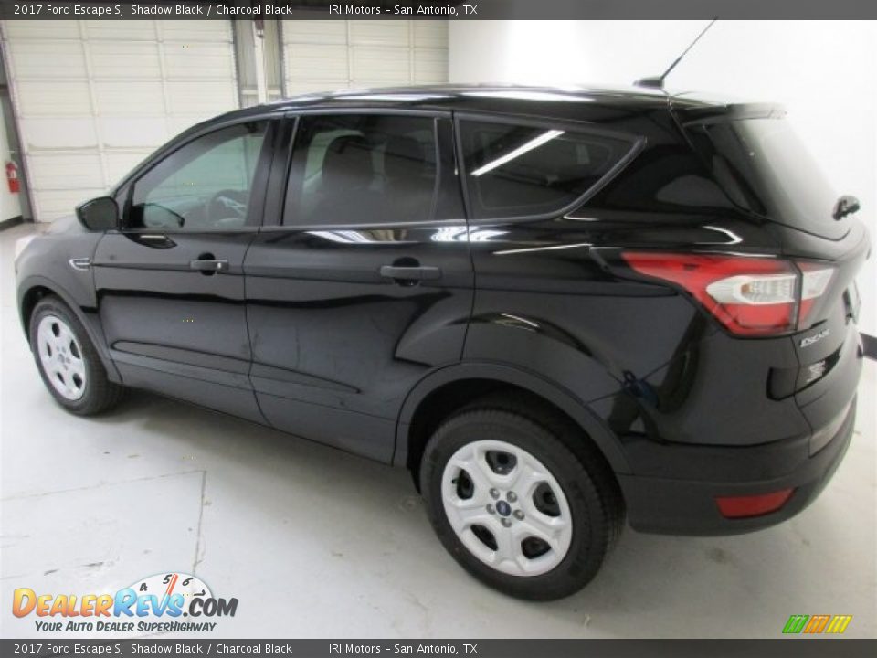 2017 Ford Escape S Shadow Black / Charcoal Black Photo #7