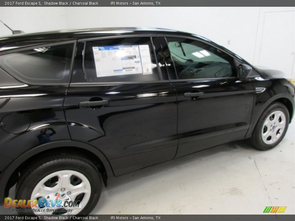 2017 Ford Escape S Shadow Black / Charcoal Black Photo #11