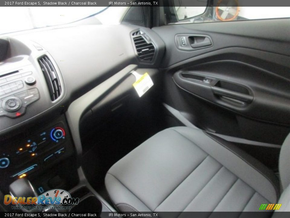 2017 Ford Escape S Shadow Black / Charcoal Black Photo #15