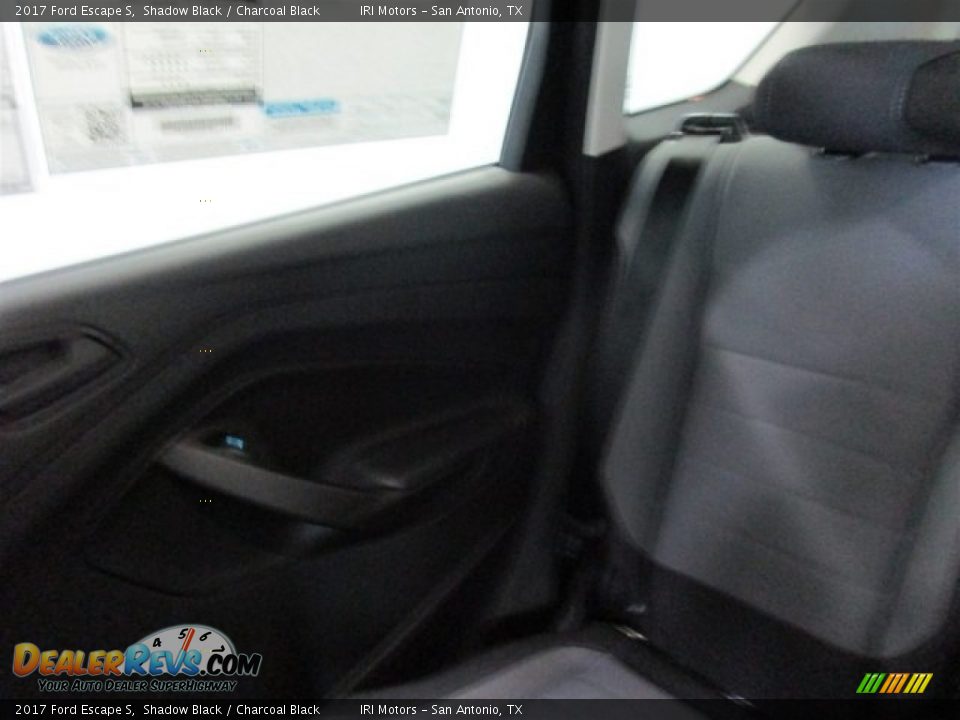 2017 Ford Escape S Shadow Black / Charcoal Black Photo #17