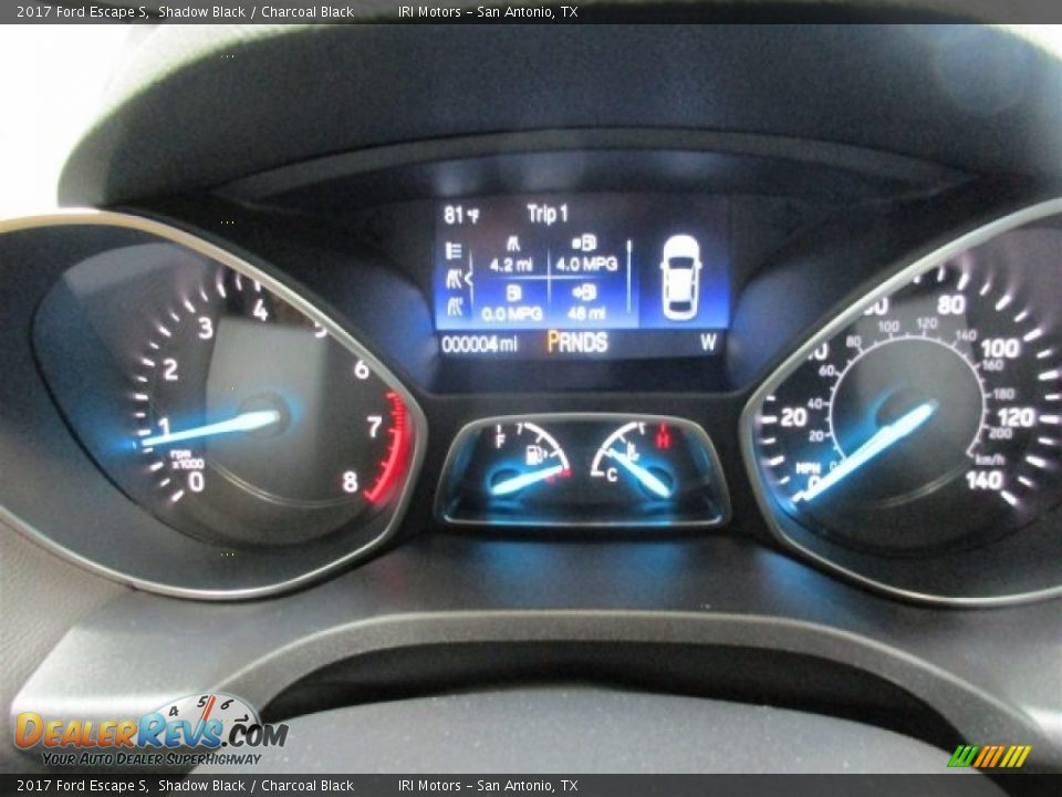 2017 Ford Escape S Shadow Black / Charcoal Black Photo #21