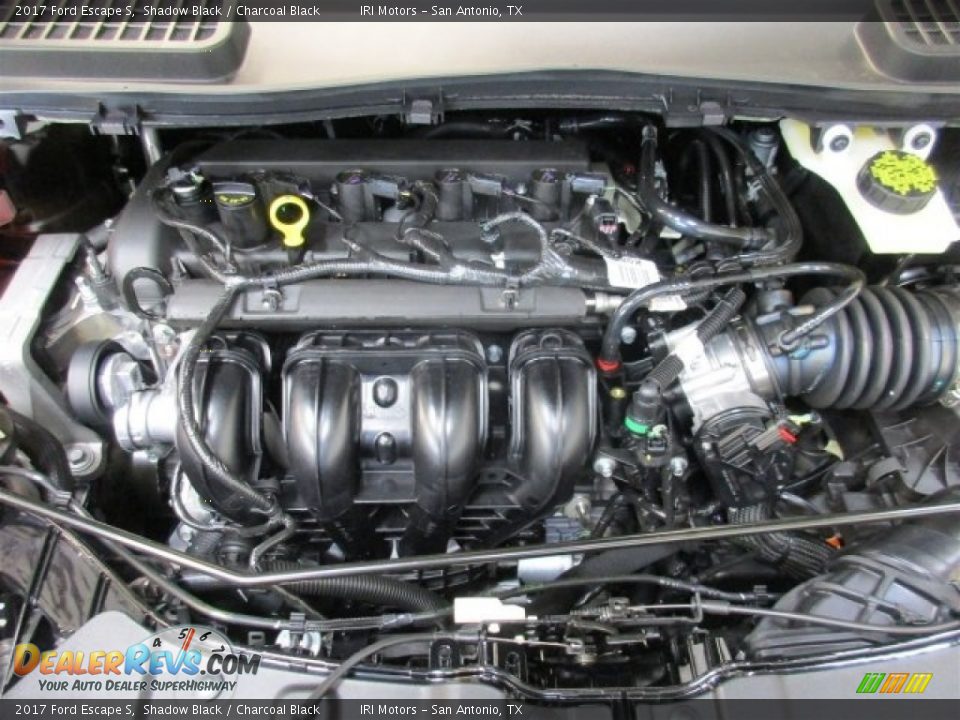 2017 Ford Escape S Shadow Black / Charcoal Black Photo #26