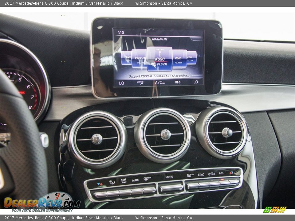 Controls of 2017 Mercedes-Benz C 300 Coupe Photo #7