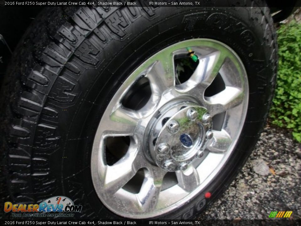 2016 Ford F250 Super Duty Lariat Crew Cab 4x4 Shadow Black / Black Photo #5