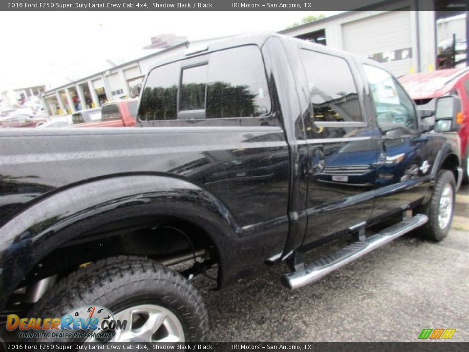 2016 Ford F250 Super Duty Lariat Crew Cab 4x4 Shadow Black / Black Photo #9