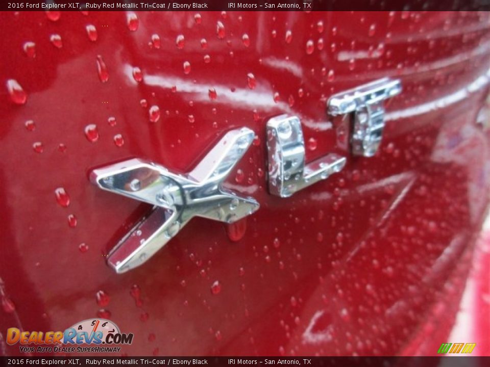 2016 Ford Explorer XLT Ruby Red Metallic Tri-Coat / Ebony Black Photo #5