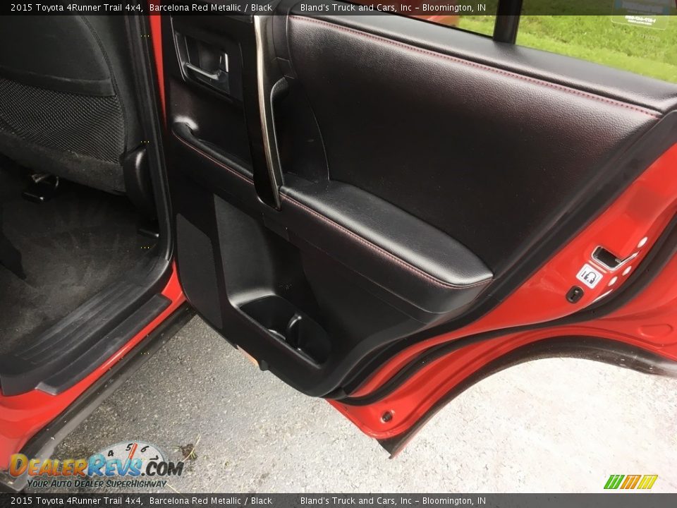 2015 Toyota 4Runner Trail 4x4 Barcelona Red Metallic / Black Photo #26