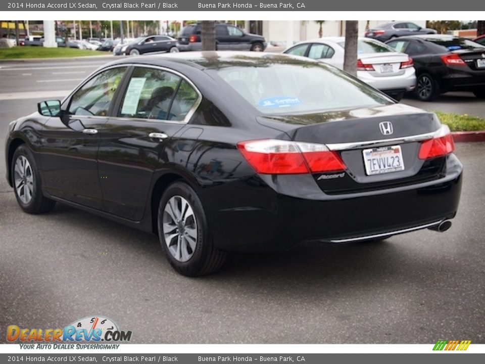 2014 Honda Accord LX Sedan Crystal Black Pearl / Black Photo #2