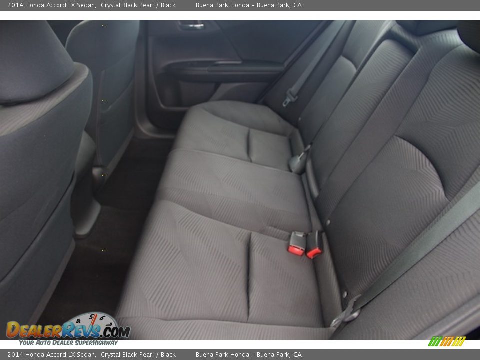 2014 Honda Accord LX Sedan Crystal Black Pearl / Black Photo #4