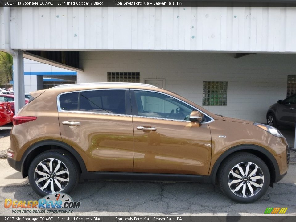 2017 Kia Sportage EX AWD Burnished Copper / Black Photo #1