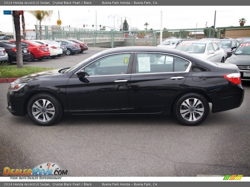 2014 Honda Accord LX Sedan Crystal Black Pearl / Black Photo #9