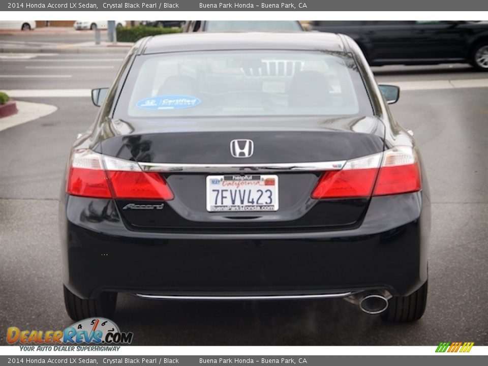 2014 Honda Accord LX Sedan Crystal Black Pearl / Black Photo #10