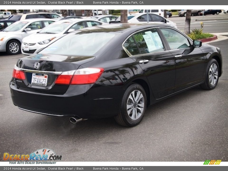 2014 Honda Accord LX Sedan Crystal Black Pearl / Black Photo #11