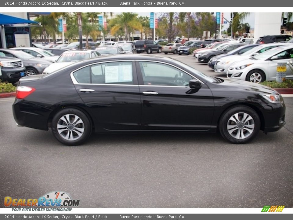 2014 Honda Accord LX Sedan Crystal Black Pearl / Black Photo #12