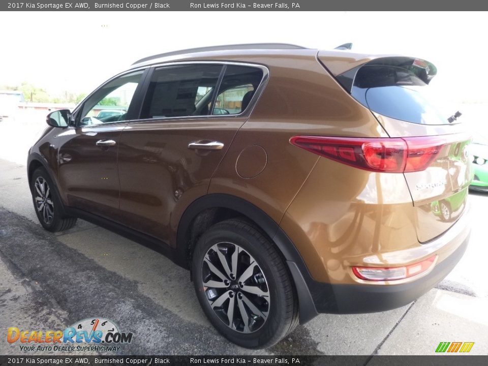 2017 Kia Sportage EX AWD Burnished Copper / Black Photo #4