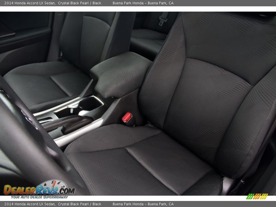 2014 Honda Accord LX Sedan Crystal Black Pearl / Black Photo #14