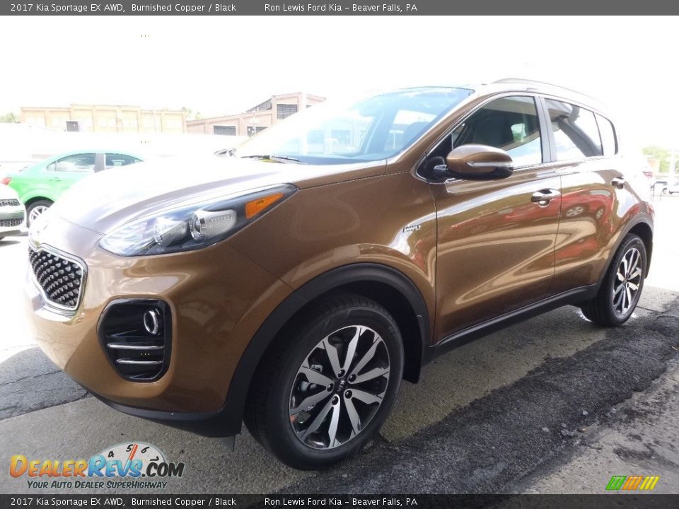 2017 Kia Sportage EX AWD Burnished Copper / Black Photo #6