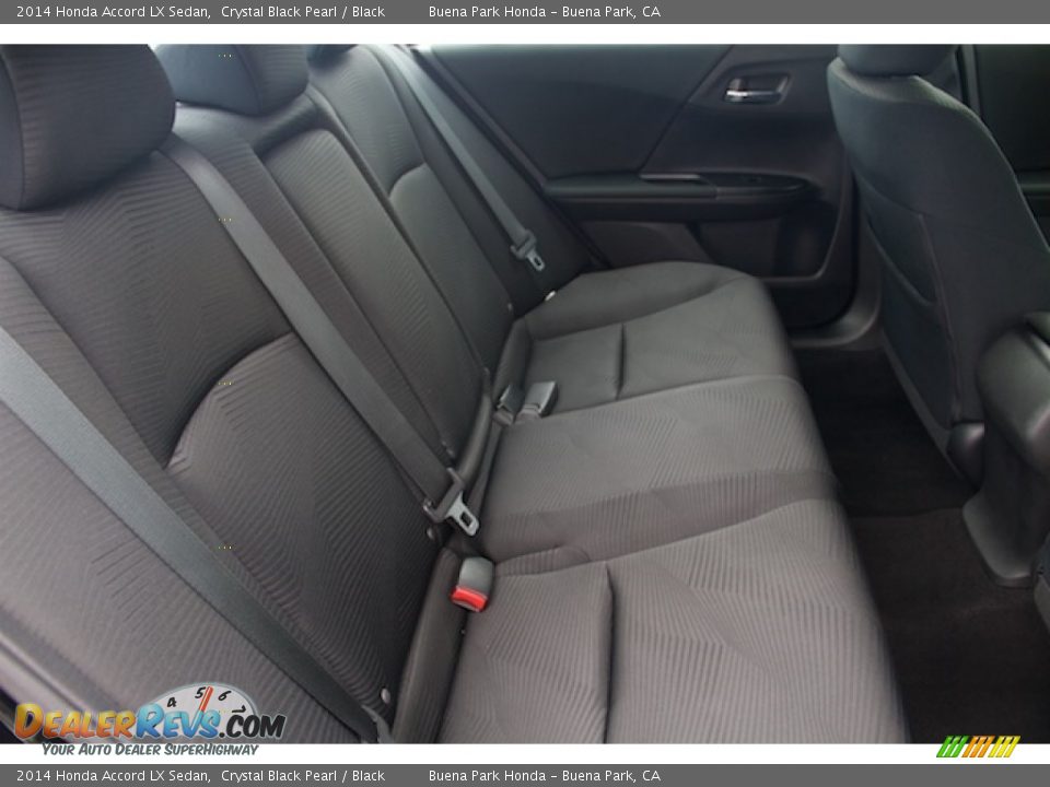 2014 Honda Accord LX Sedan Crystal Black Pearl / Black Photo #16