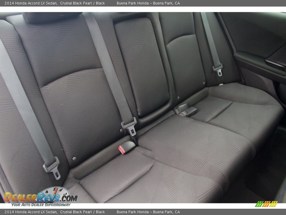 2014 Honda Accord LX Sedan Crystal Black Pearl / Black Photo #17