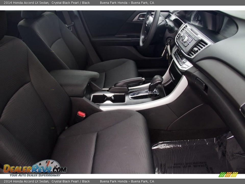 2014 Honda Accord LX Sedan Crystal Black Pearl / Black Photo #18
