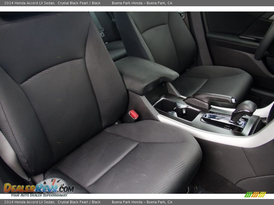 2014 Honda Accord LX Sedan Crystal Black Pearl / Black Photo #19