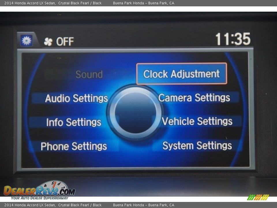2014 Honda Accord LX Sedan Crystal Black Pearl / Black Photo #20