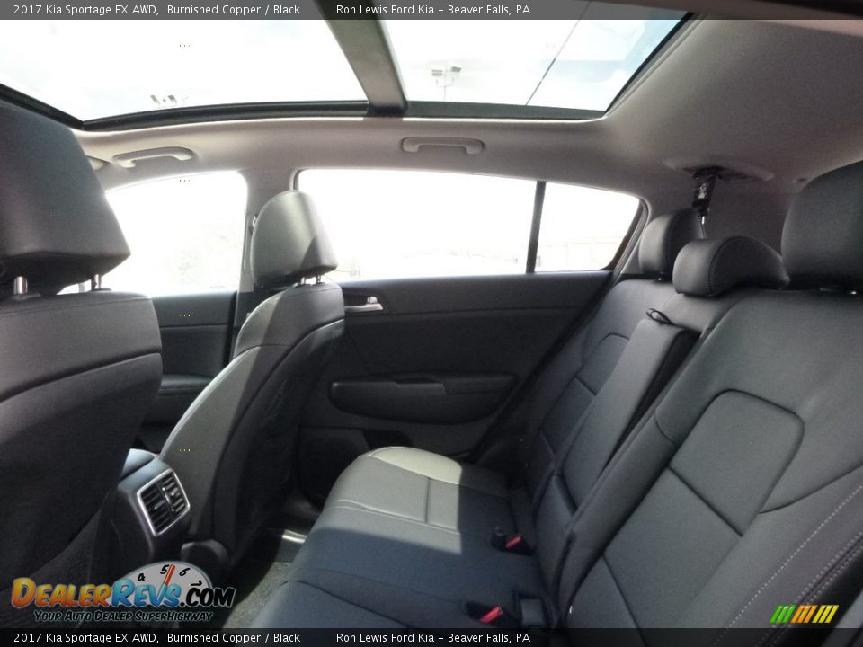Rear Seat of 2017 Kia Sportage EX AWD Photo #11
