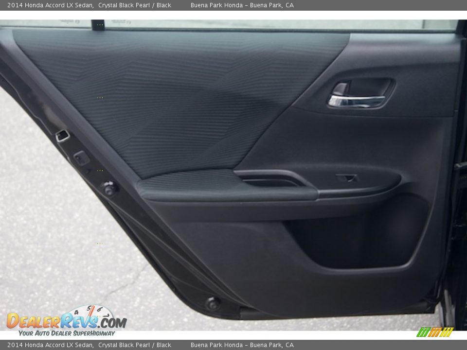 2014 Honda Accord LX Sedan Crystal Black Pearl / Black Photo #24