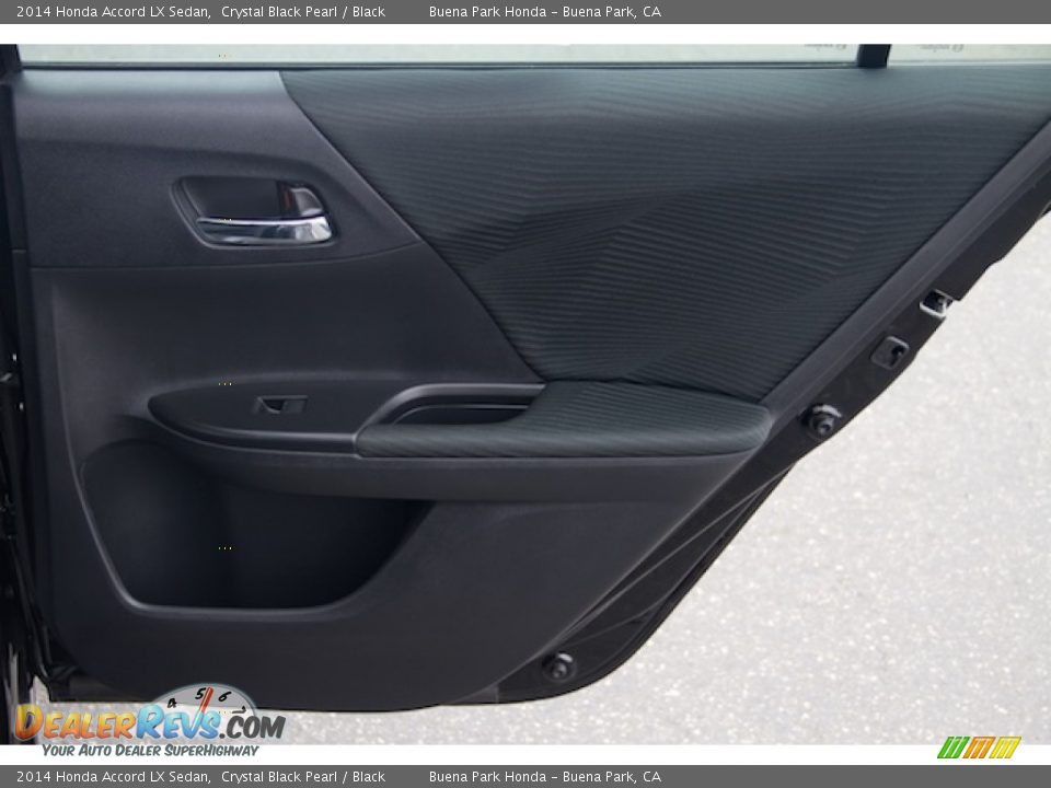 2014 Honda Accord LX Sedan Crystal Black Pearl / Black Photo #25