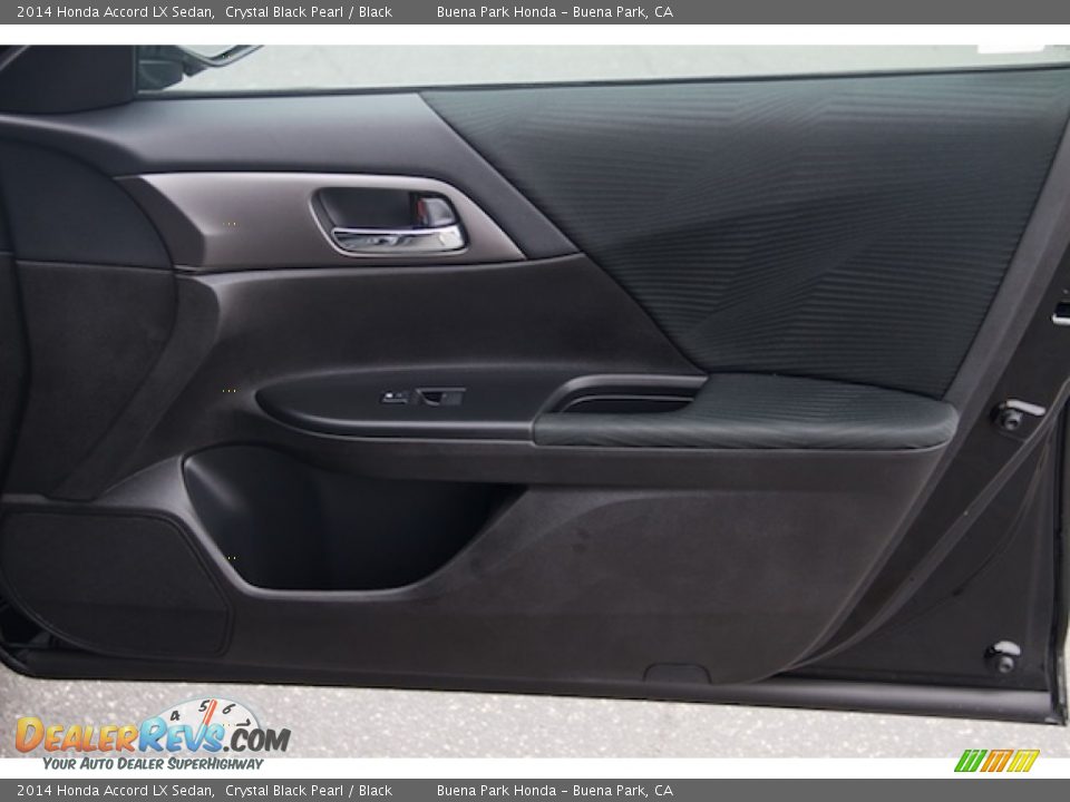 2014 Honda Accord LX Sedan Crystal Black Pearl / Black Photo #26