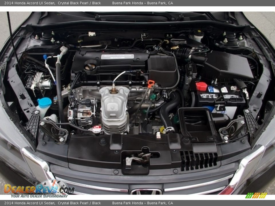 2014 Honda Accord LX Sedan Crystal Black Pearl / Black Photo #27