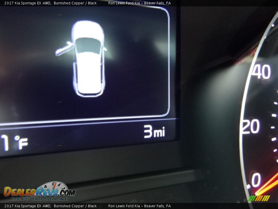 2017 Kia Sportage EX AWD Burnished Copper / Black Photo #20